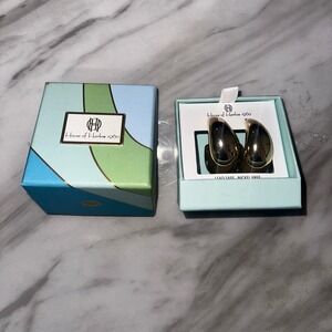House of Harlow 1960 Gold Hoop Earrings Statement Jewelry